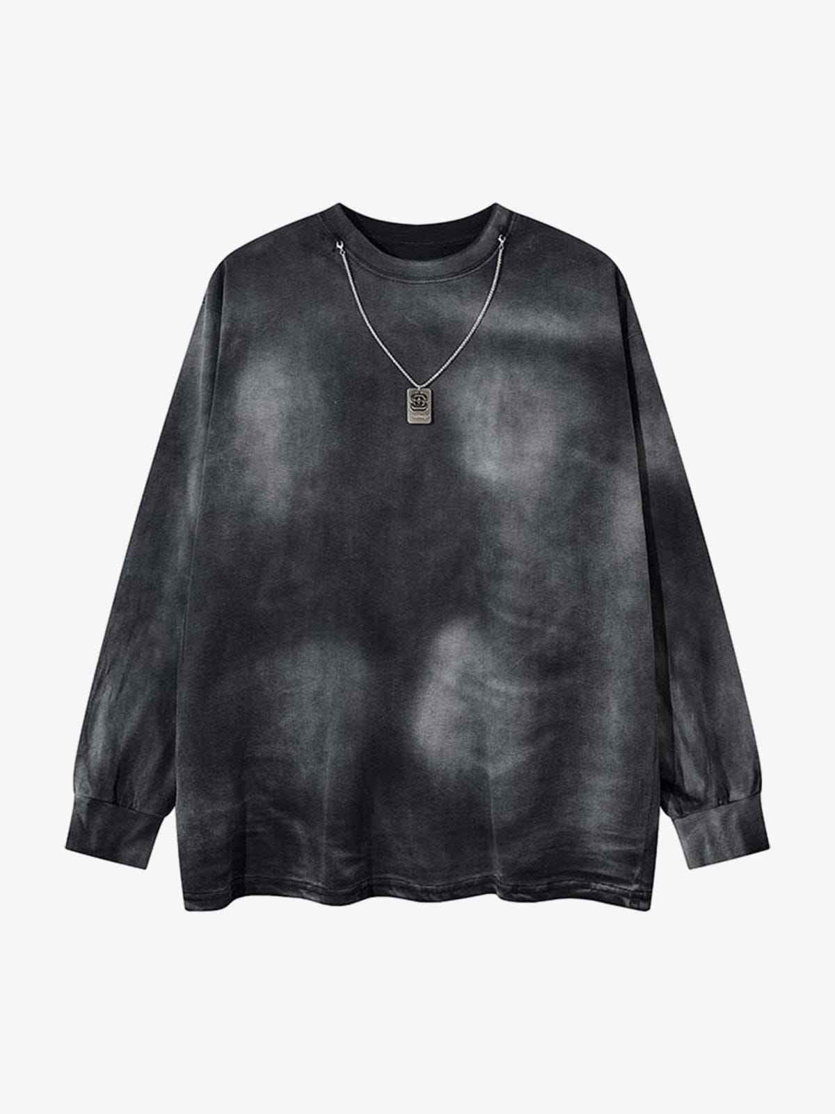 Long Sleeve Inkjet Necklace