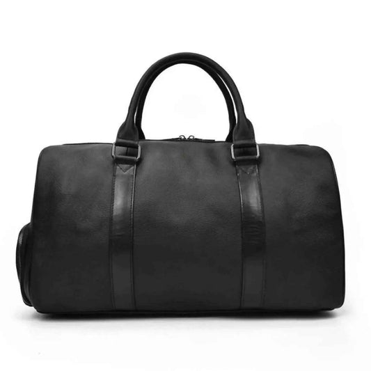 Men's Endre Weekender Vintage Leather Duffle Bag