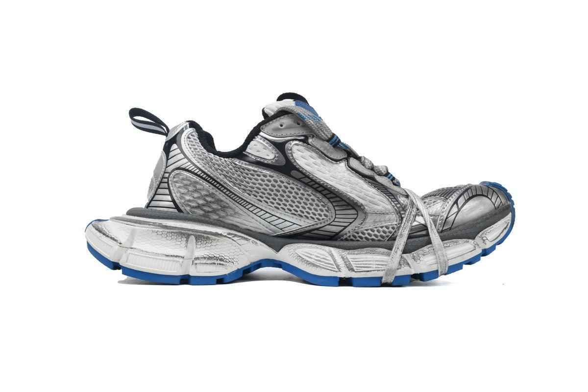 Custom BLCG Circuit Sneaker 'Worn-Out - Grey Blue SneakerNational