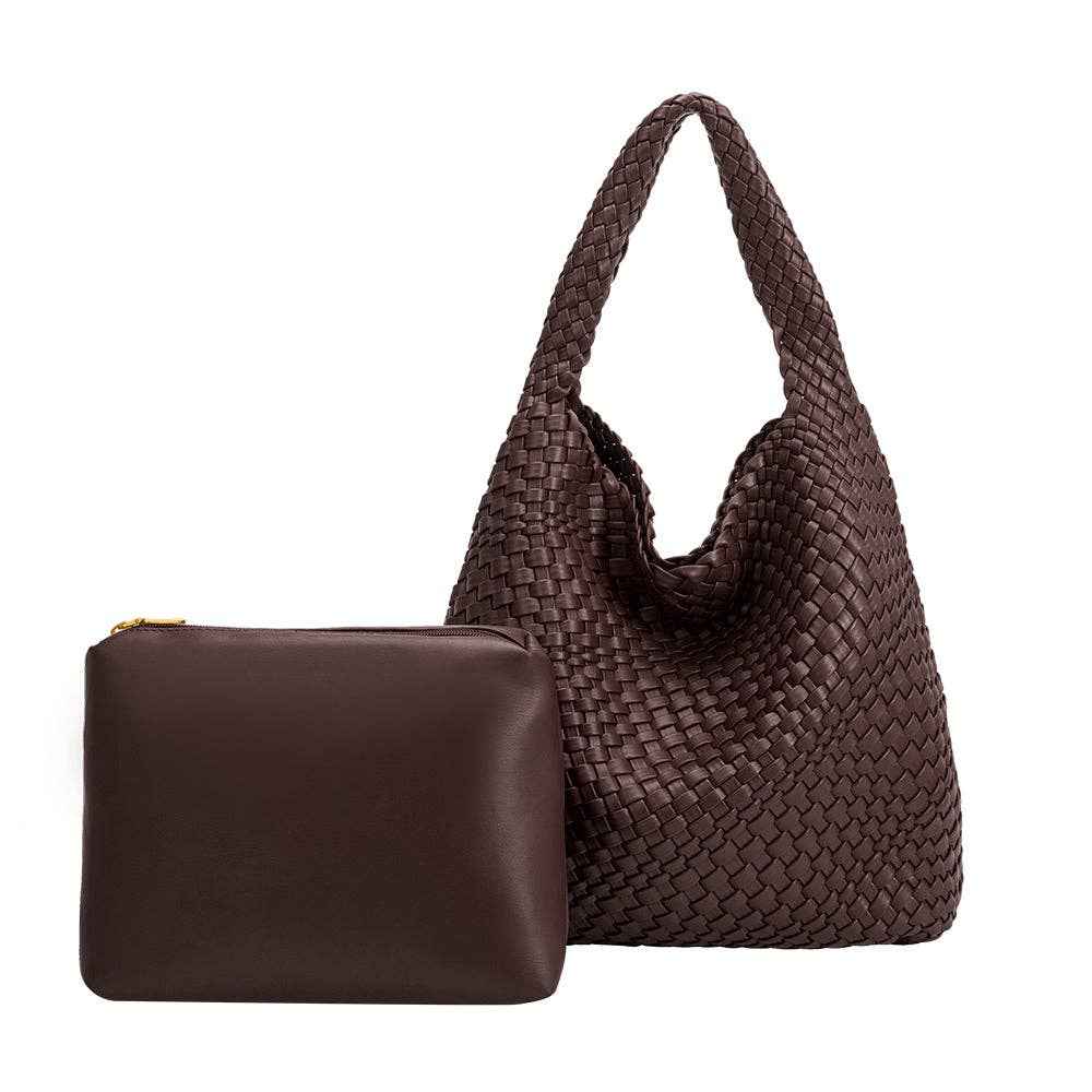 Johanna Espresso Shoulder Bag
