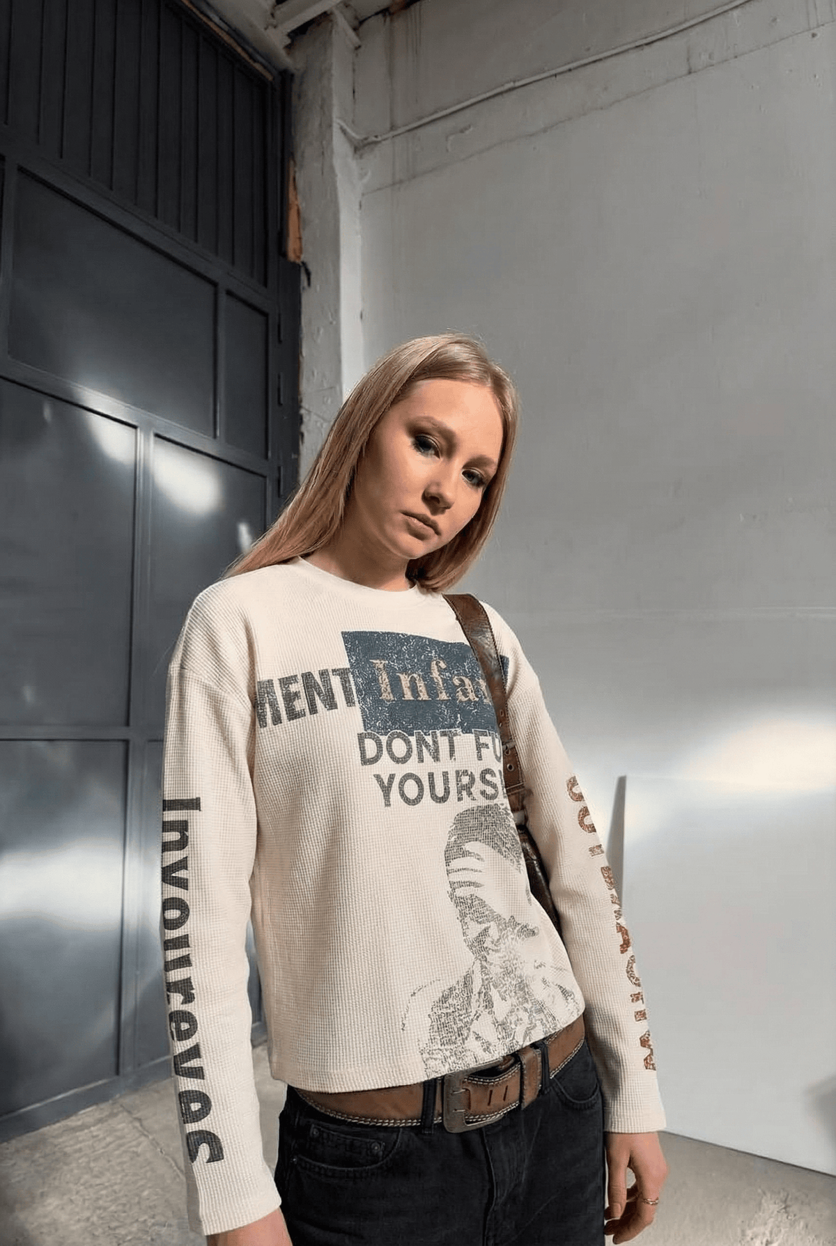 Long Sleeve Retro Portrait Classic