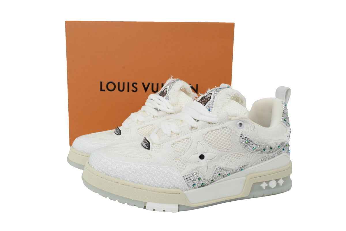 Monogram Louis Silver White Diamond