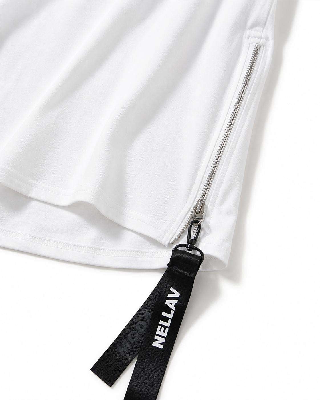 Basic Zip T-Shirt