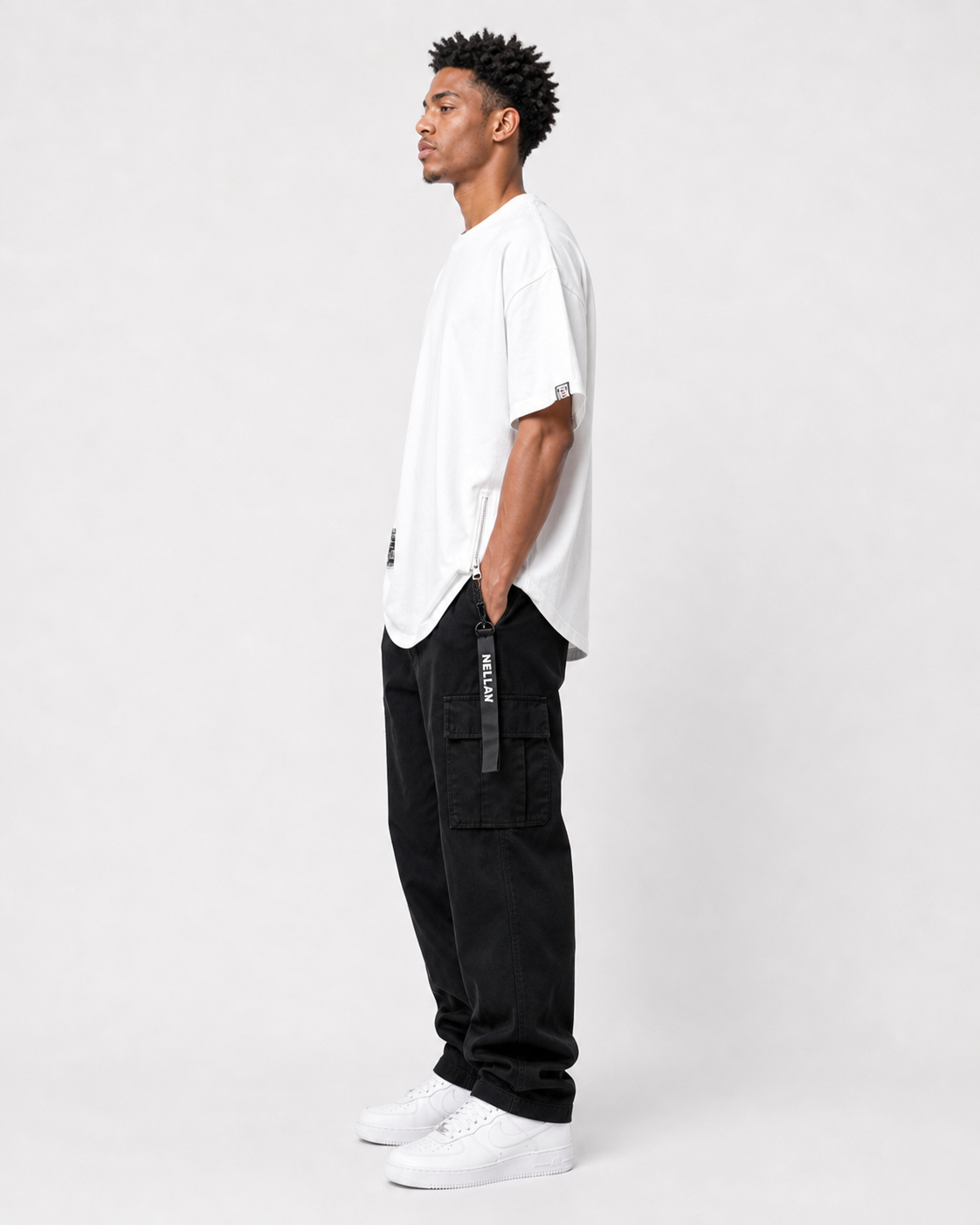 Basic Zip T-Shirt