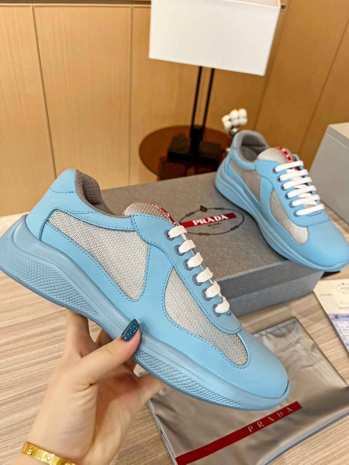 America's Cup Sneakers - Stylish, Durable, and Perfect for Every Occasion Prada