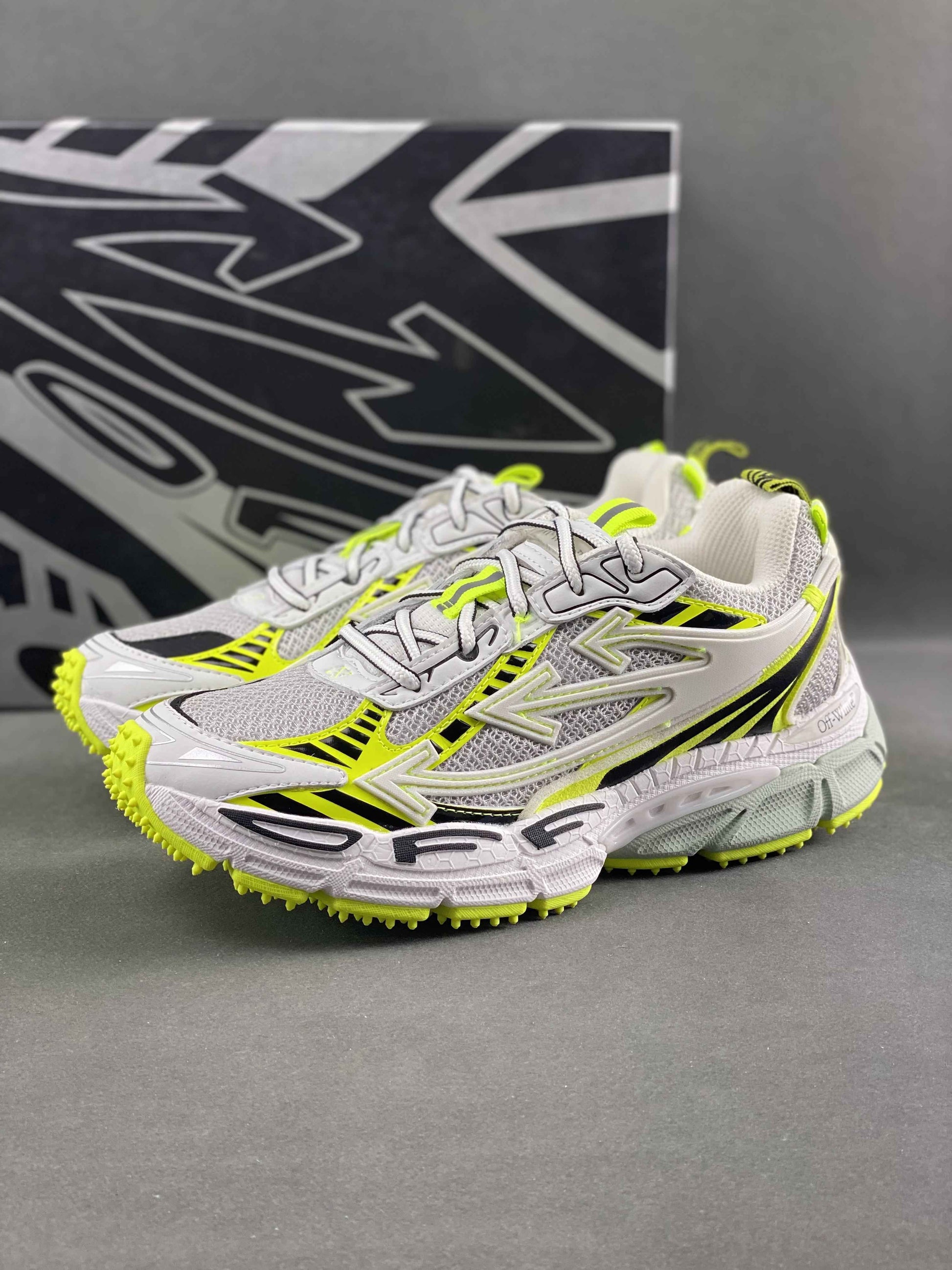 Custom OW x Virgil Abloh OW1101 SneakerNational