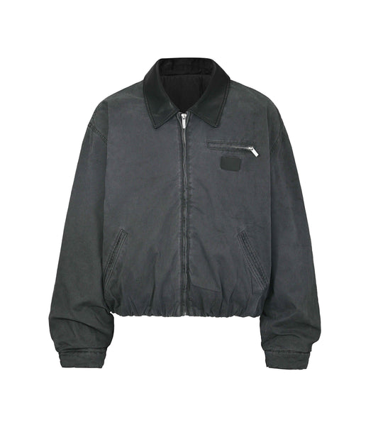 BLACK VINTAGE HUNTERS JACKET