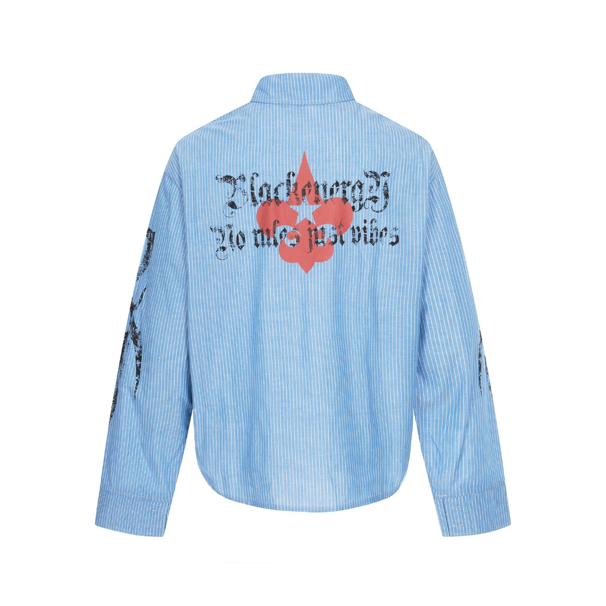 Azure Crest Pinstripe Shirt