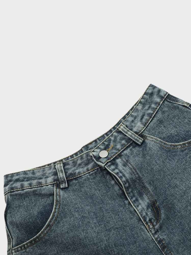 Denim Jorts Flora