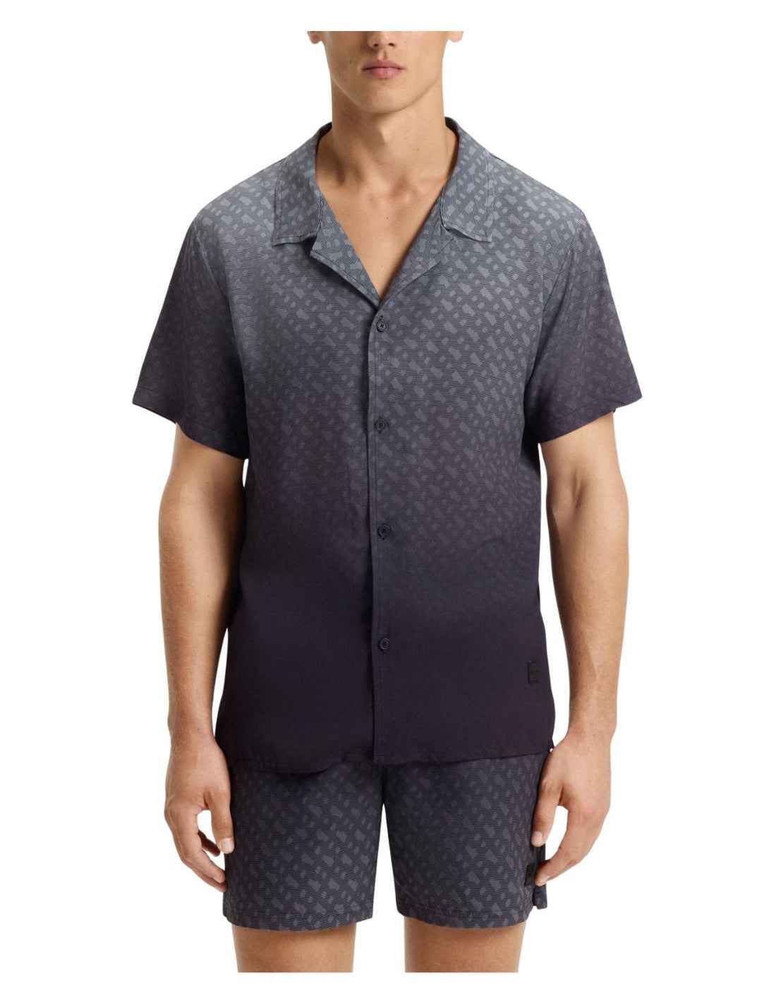 Boss Vale Button Up Shirt - Black