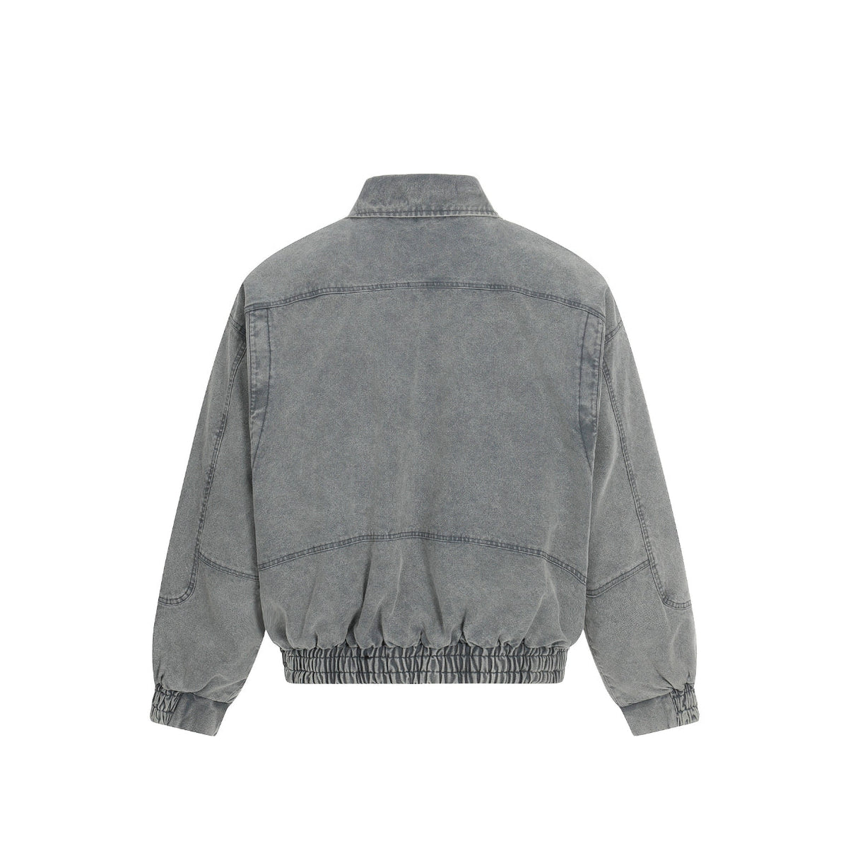 Ironclasp High-Neck Washed Jacket