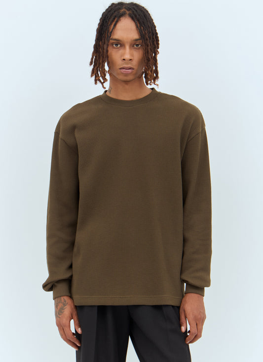 Burberry Men Ekd Waffle Knit Top