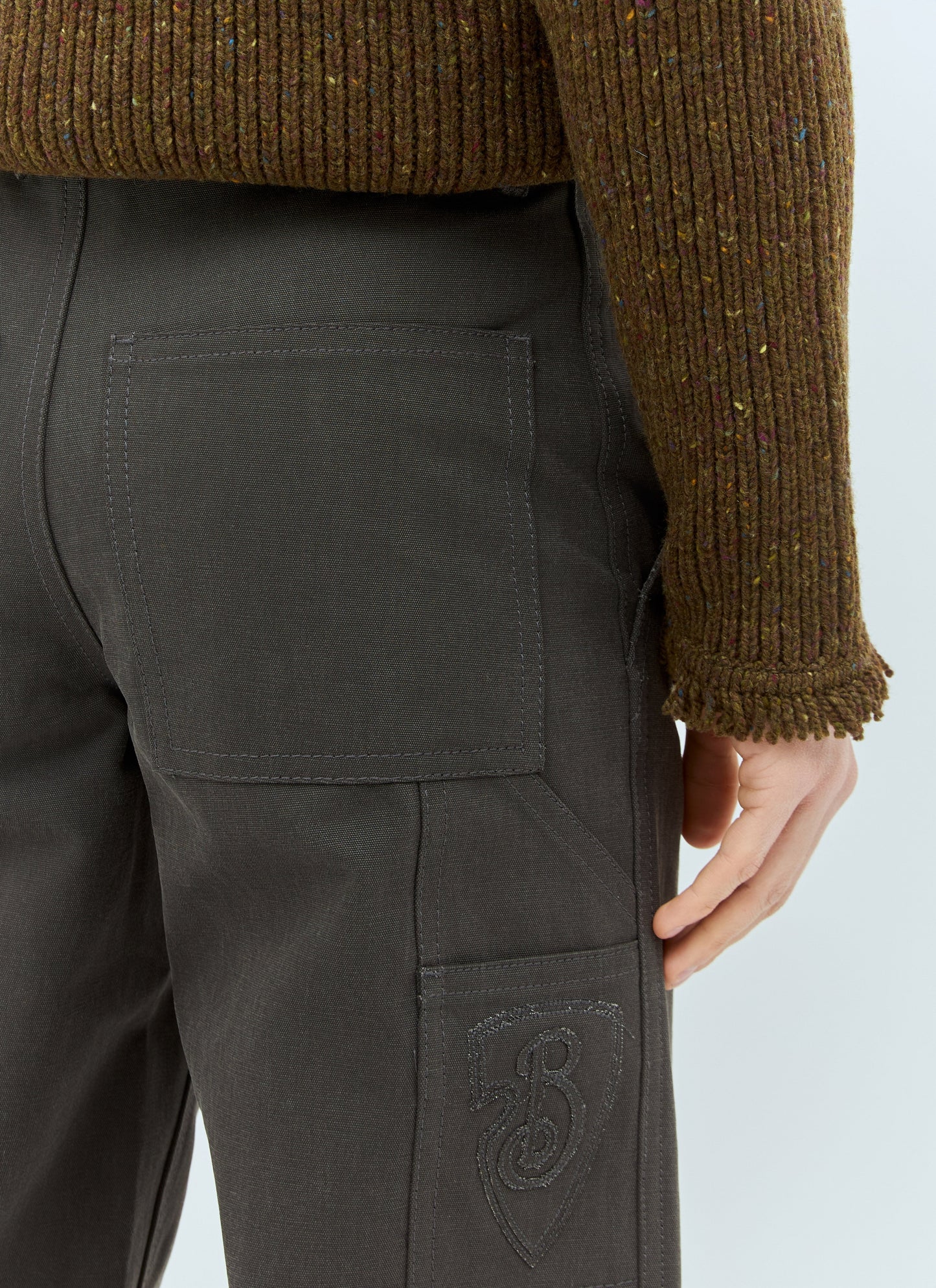 Burberry Men Cotton Carpenter Pants