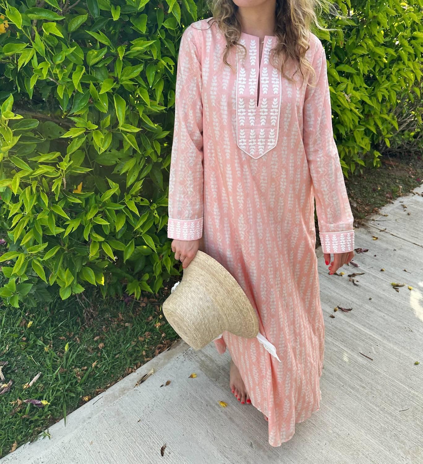 Kaftan Long Sleeve Midi Dress