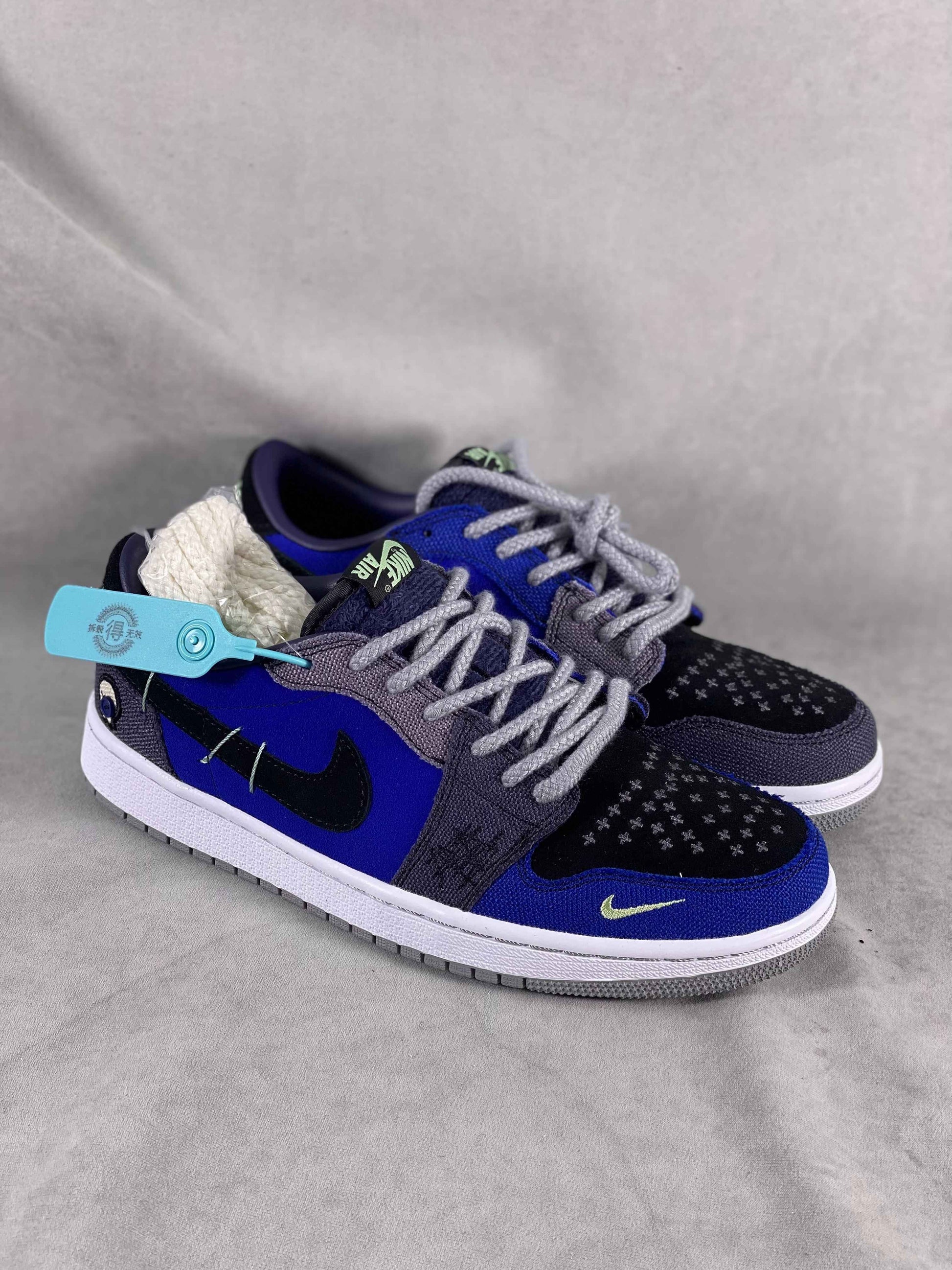 Custom Air Jordan 1 Voodoo Alternate Low OG ZION Sneakers SneakerNational
