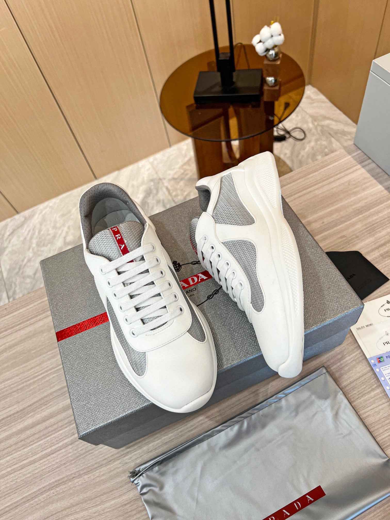 America's Cup Sneaker Prada