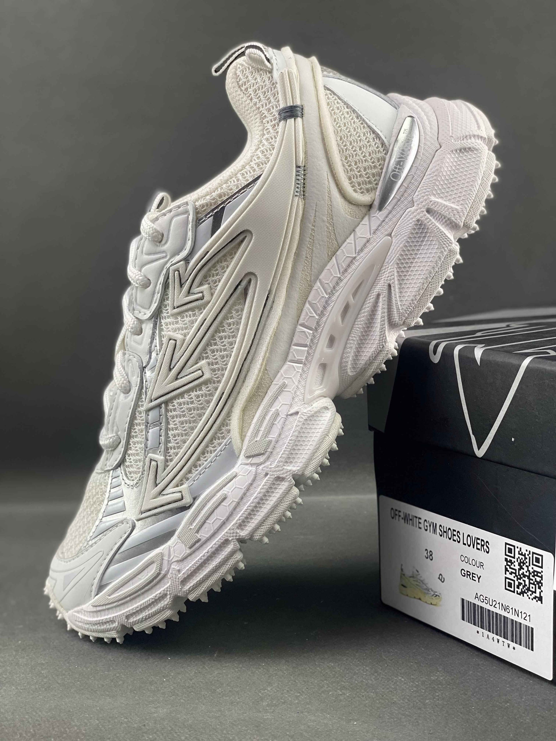 Custom OW x Virgil Abloh OW1103 SneakerNational