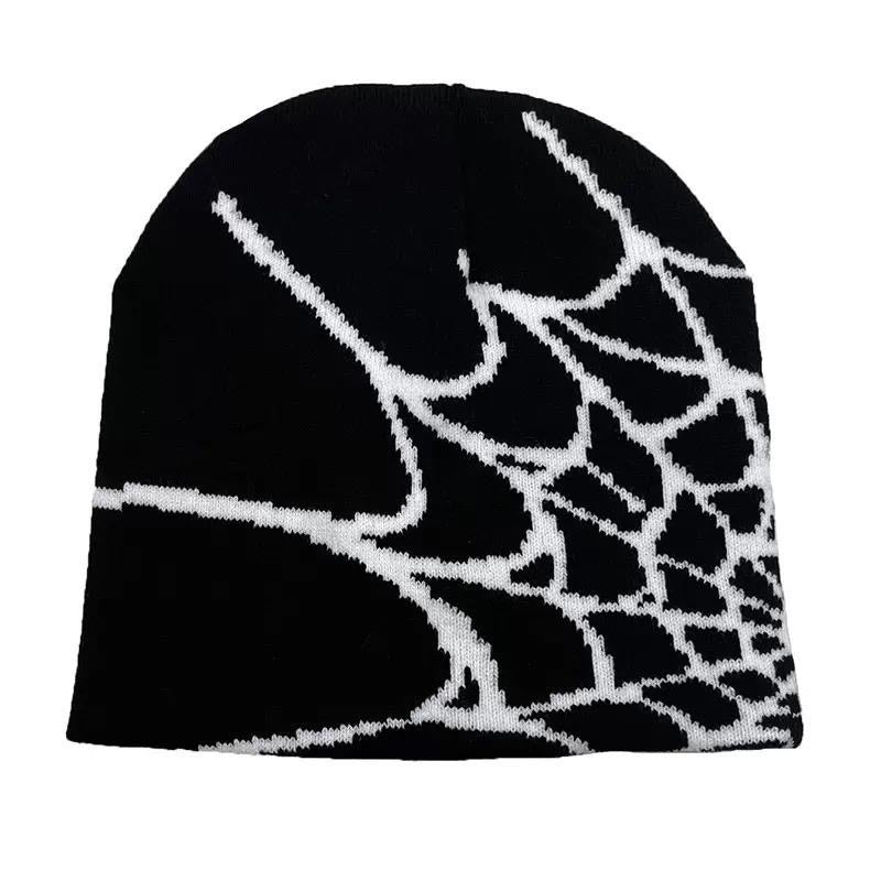 Spider Web Knit Beanie