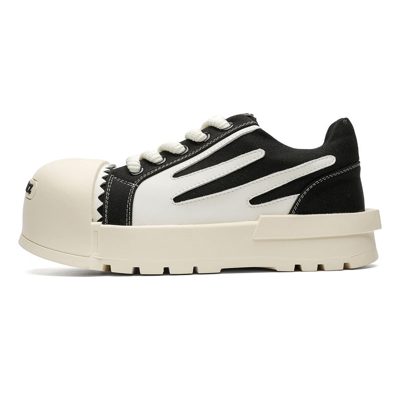 Star Cap | Chunky Canvas Sneakers - Luxuryurbanwear