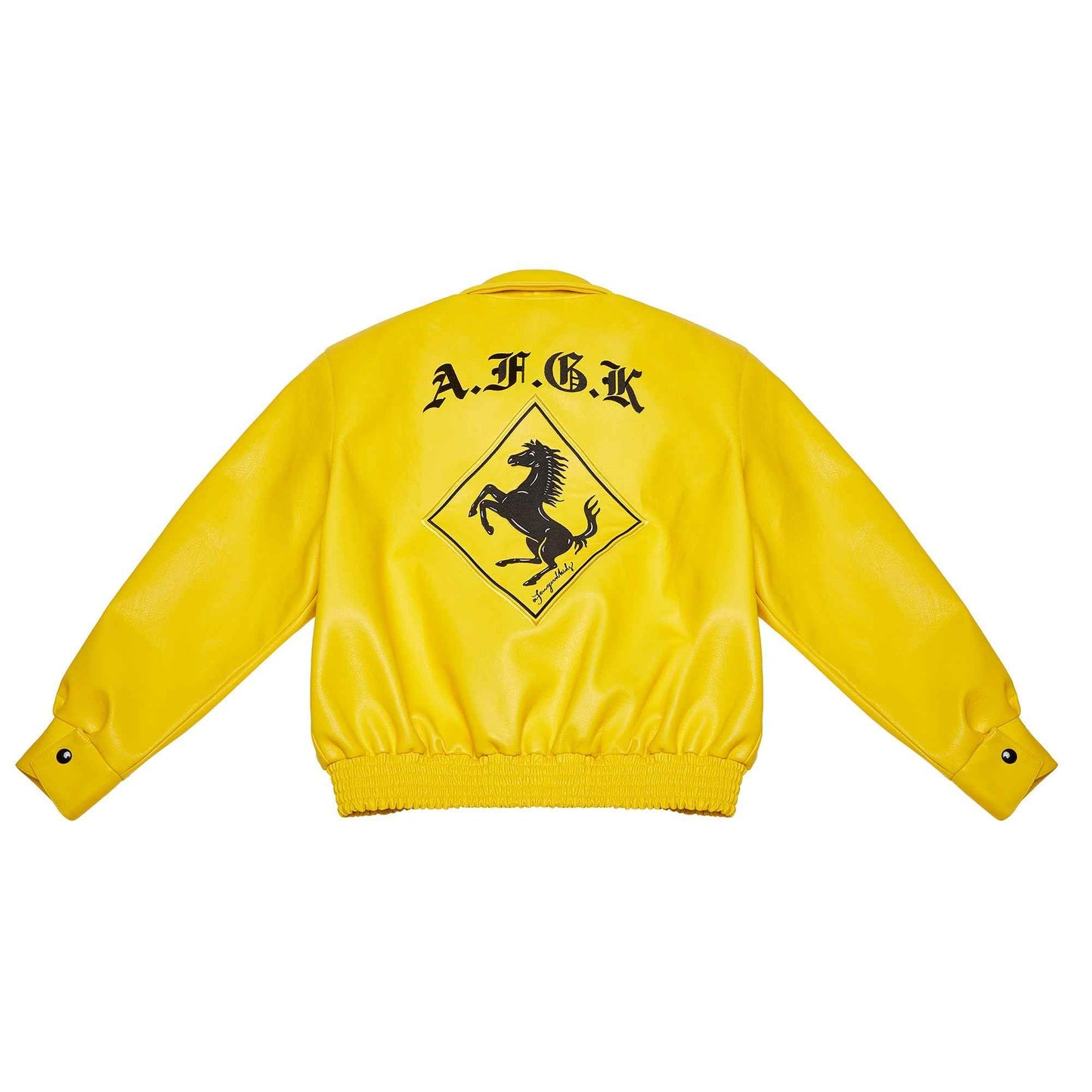 Racing | Retro Leather Jacket