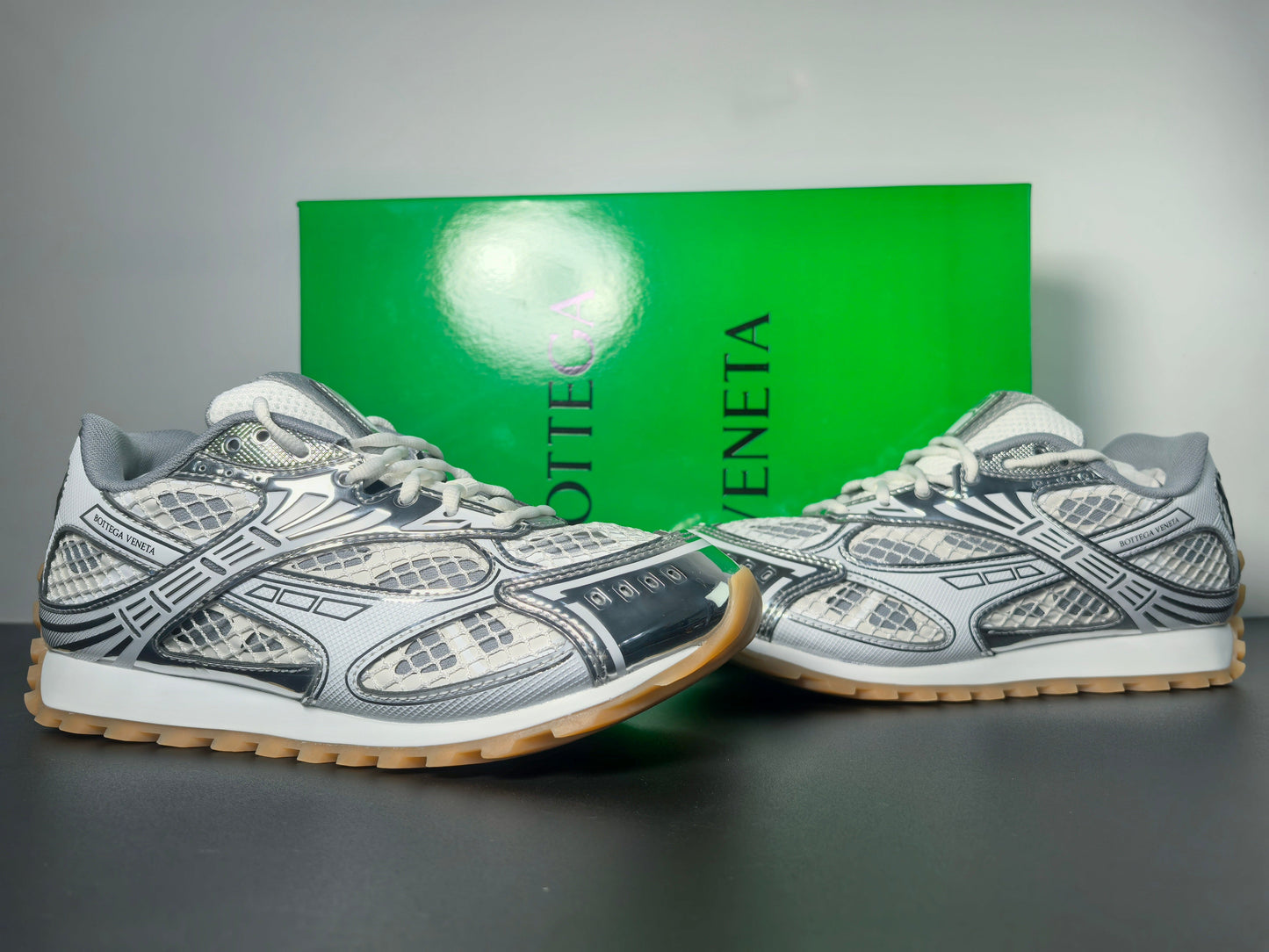 Venetian Orbit Lace-up Runner BOTTEGA VENETA