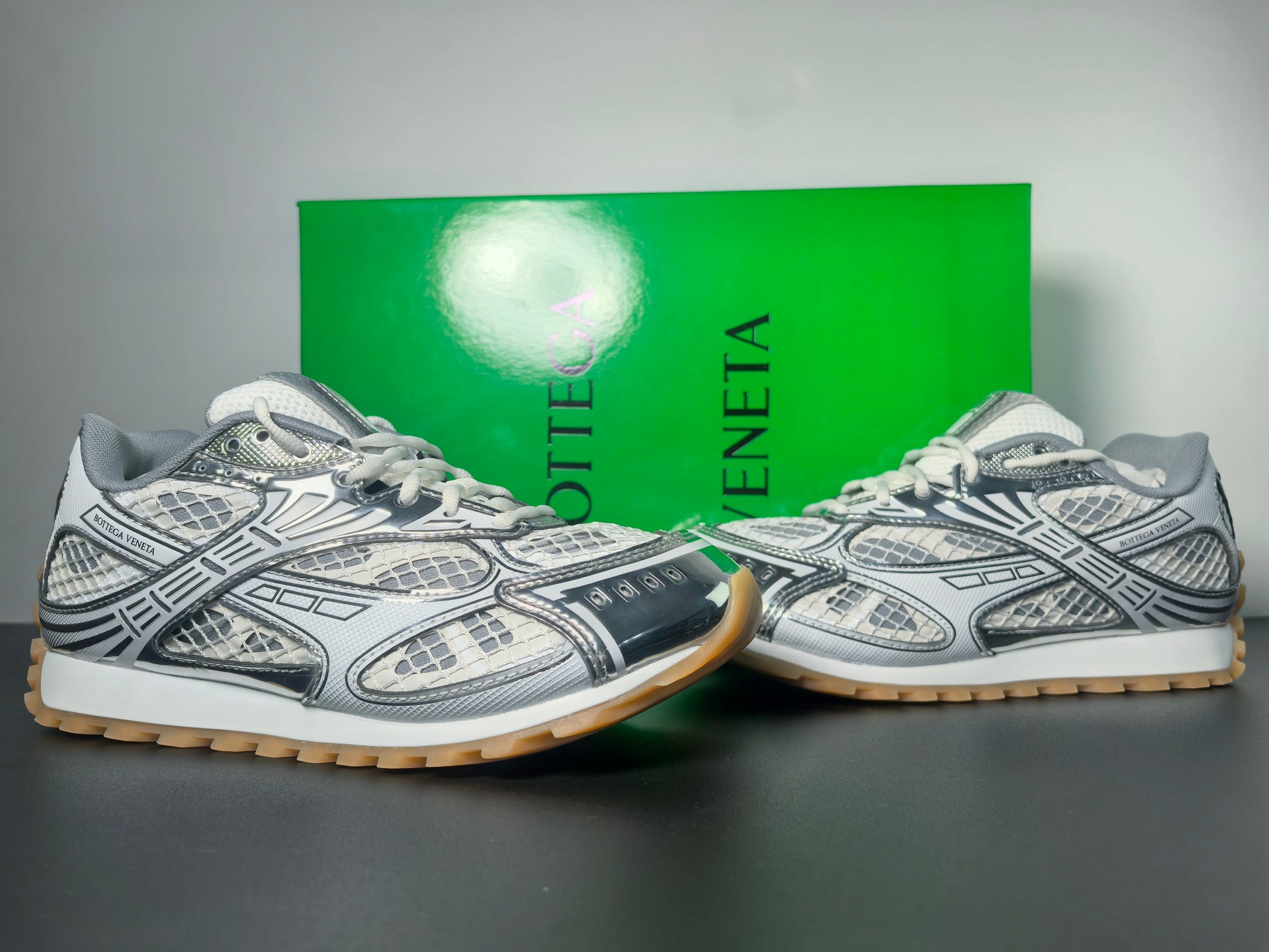 Venetian Orbit Lace-up Runner BOTTEGA VENETA