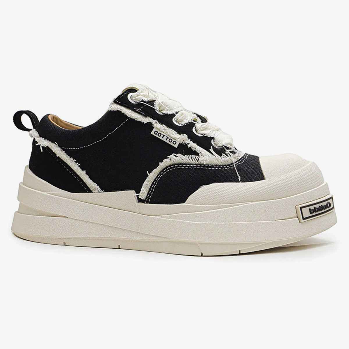 Raggedy | Distressed Canvas Sneakers