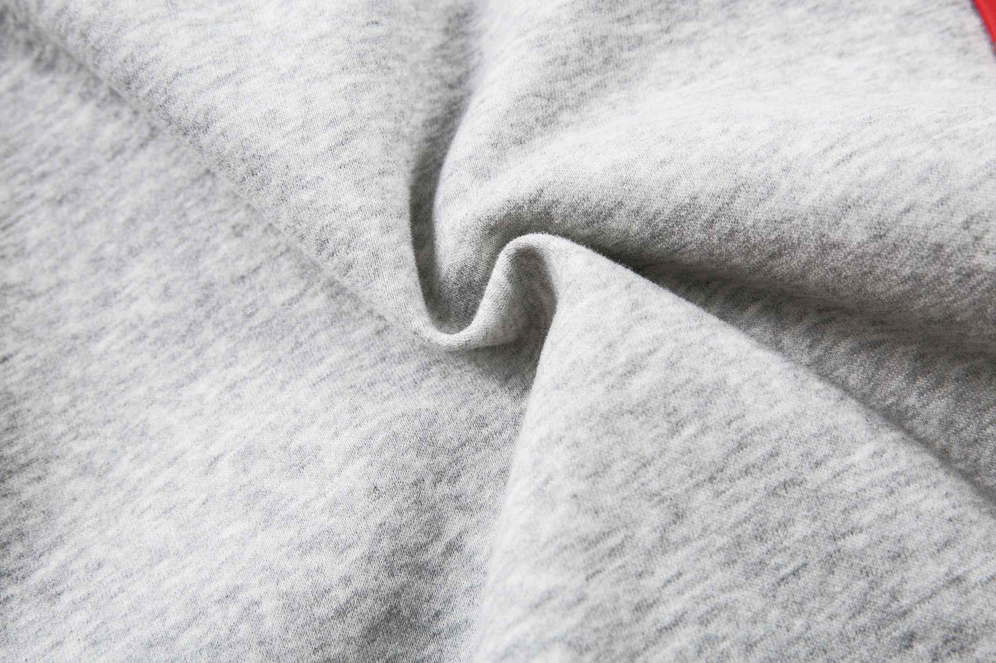 Vintage Print Sweatpants | Loose Fit Drawstring Streetwear Trousers