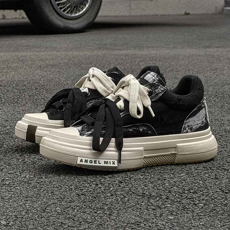 Duo Lace | Platform Canvas Sneakers