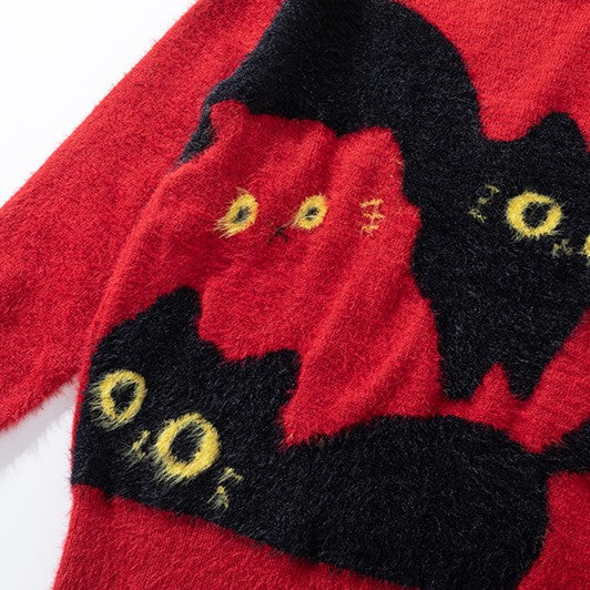 Kitty Crew Sweater