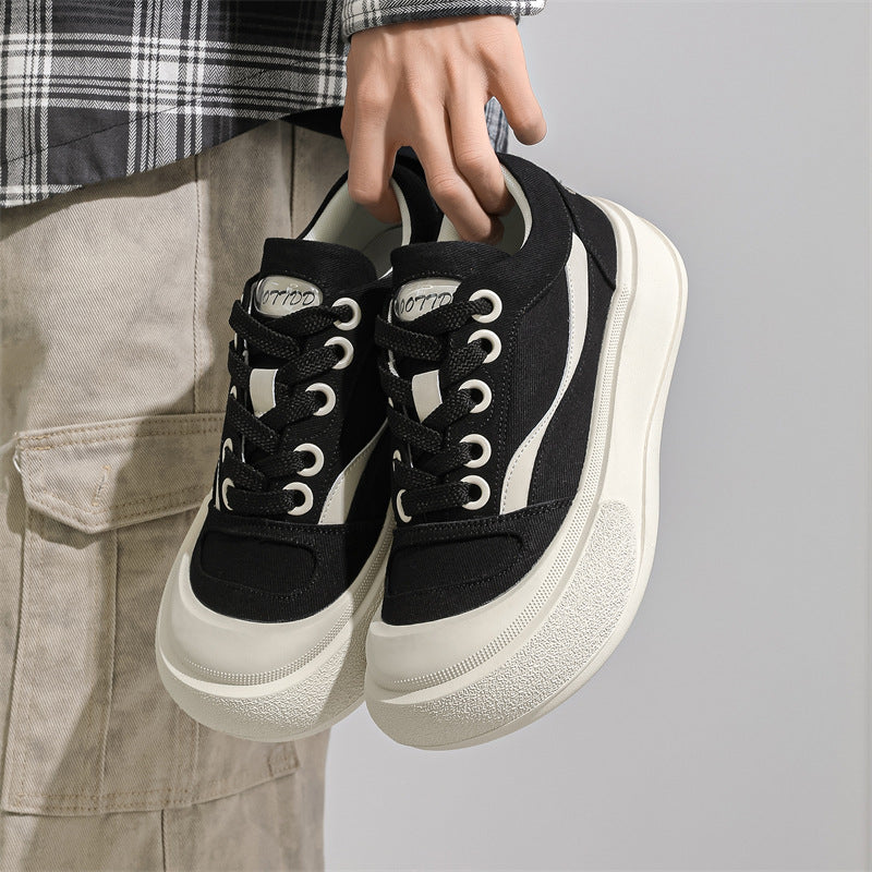 Bubble Thick Sole Bread Sneakers - Luxury Oversized Puffy Skate Shoes | LuxuryUrbanwear - Luxuryurbanwear