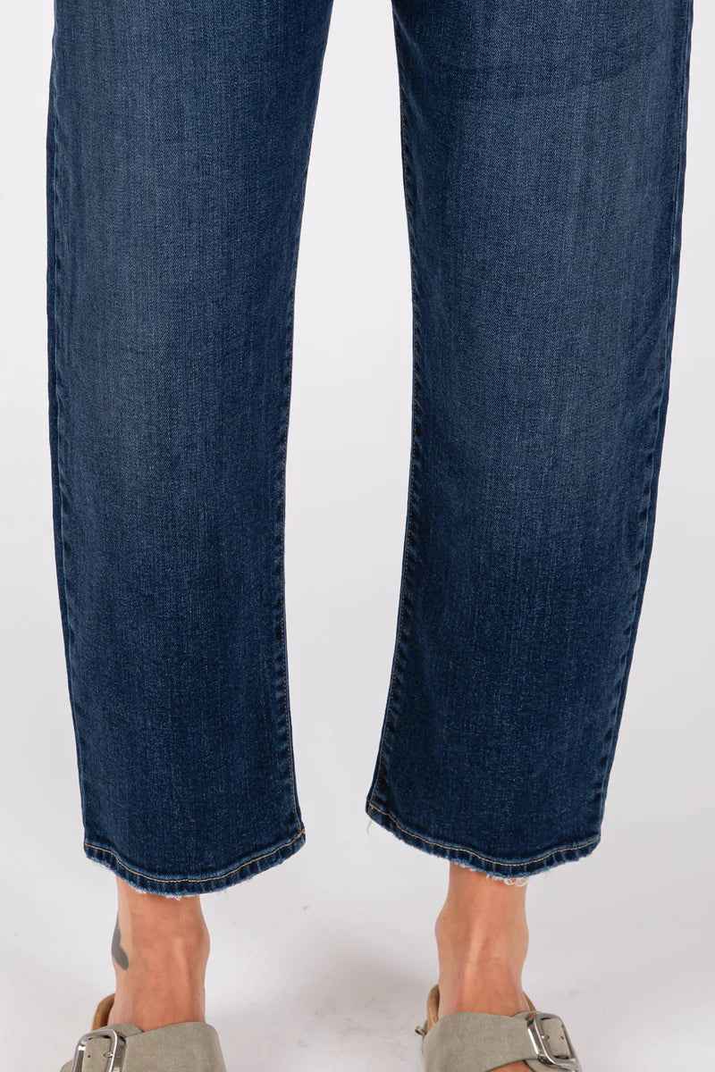 Modena High Rise Tapered Jeans- L.T.J