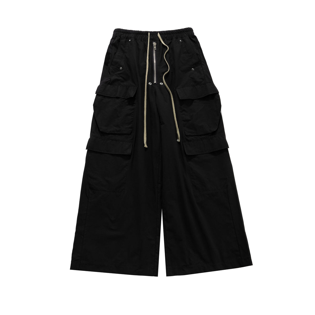 Black Pockets Stealth Cargo Pants