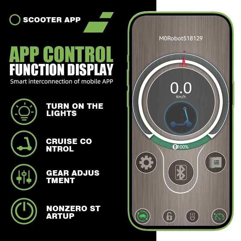 WHOSU J03 PRO Electric Scooter 8.5Tires Up to 17/22 Miles Range 350W Motor  19 MPH Portable Folding Commuting Electric Scooter Adults with Double Braking System and App