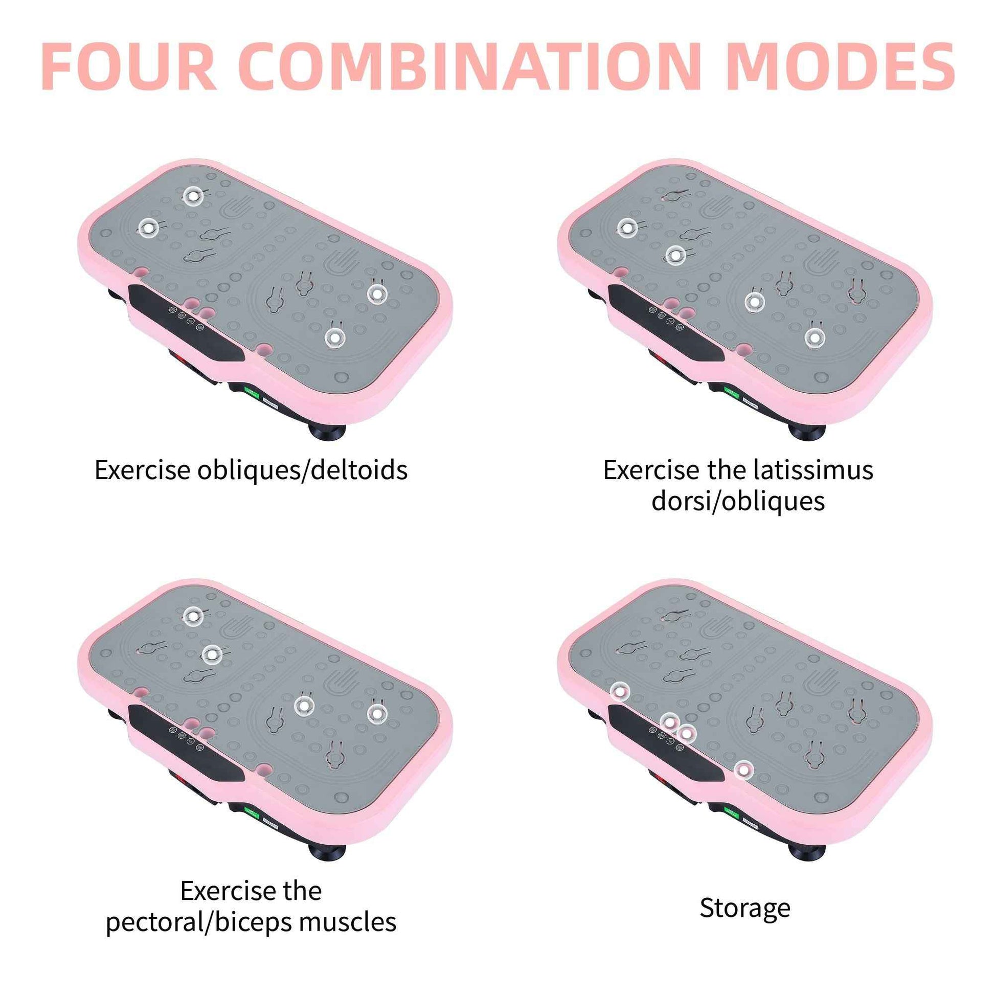 Vibration Plate Fitness Platform with handle Whole Body Exercise Machine with 120 Speed Levels, Lymphatic Drainage, Fat Burning, and Weight Loss, Perfect for Women, Men, and Home Gym exercise