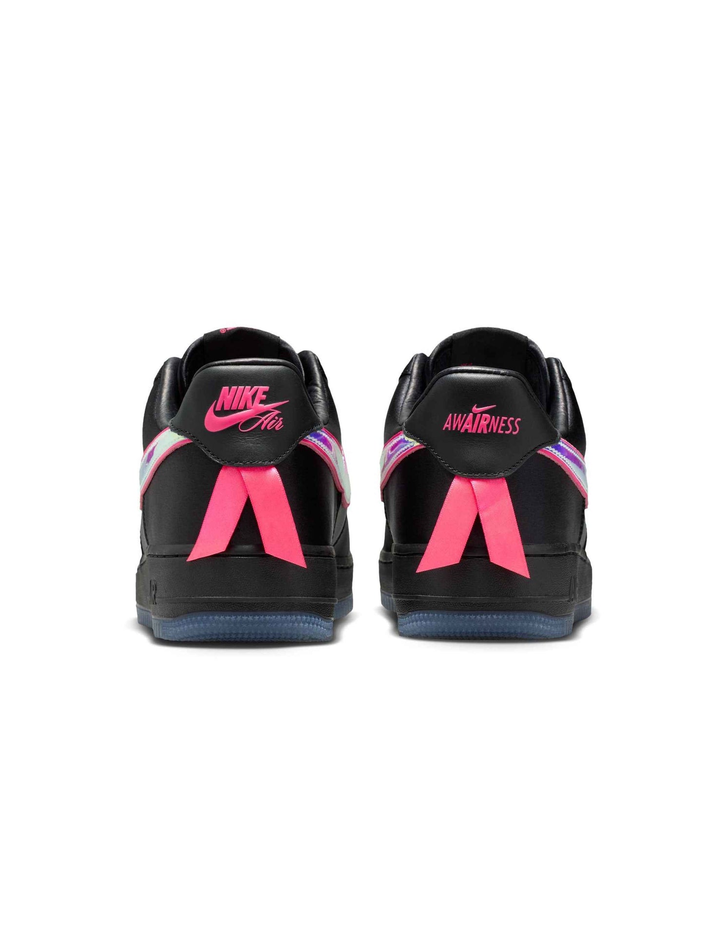 Nike Men's Air Force 1 Breast Cancer Awareness - Black/Hyper Pink