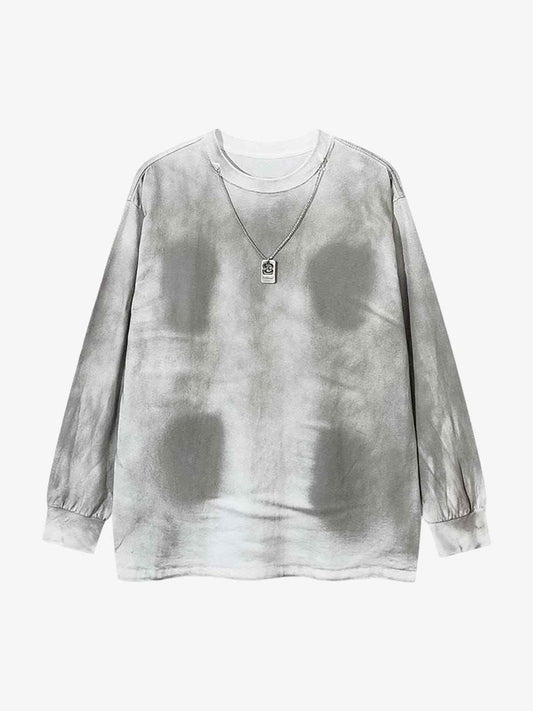 Long Sleeve Inkjet Necklace