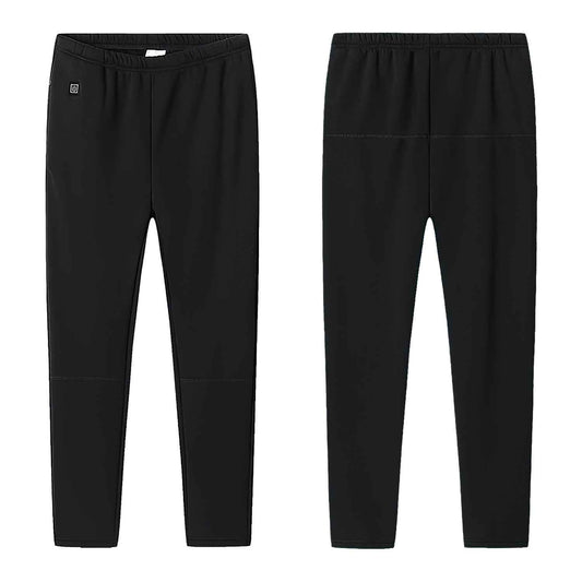Winter Heated Pants for Men Women with 12 Heating Zones 5V USB Powered Heating Trouser with 3 Heating Levels Machine Washable for Outdoor Winter Activ