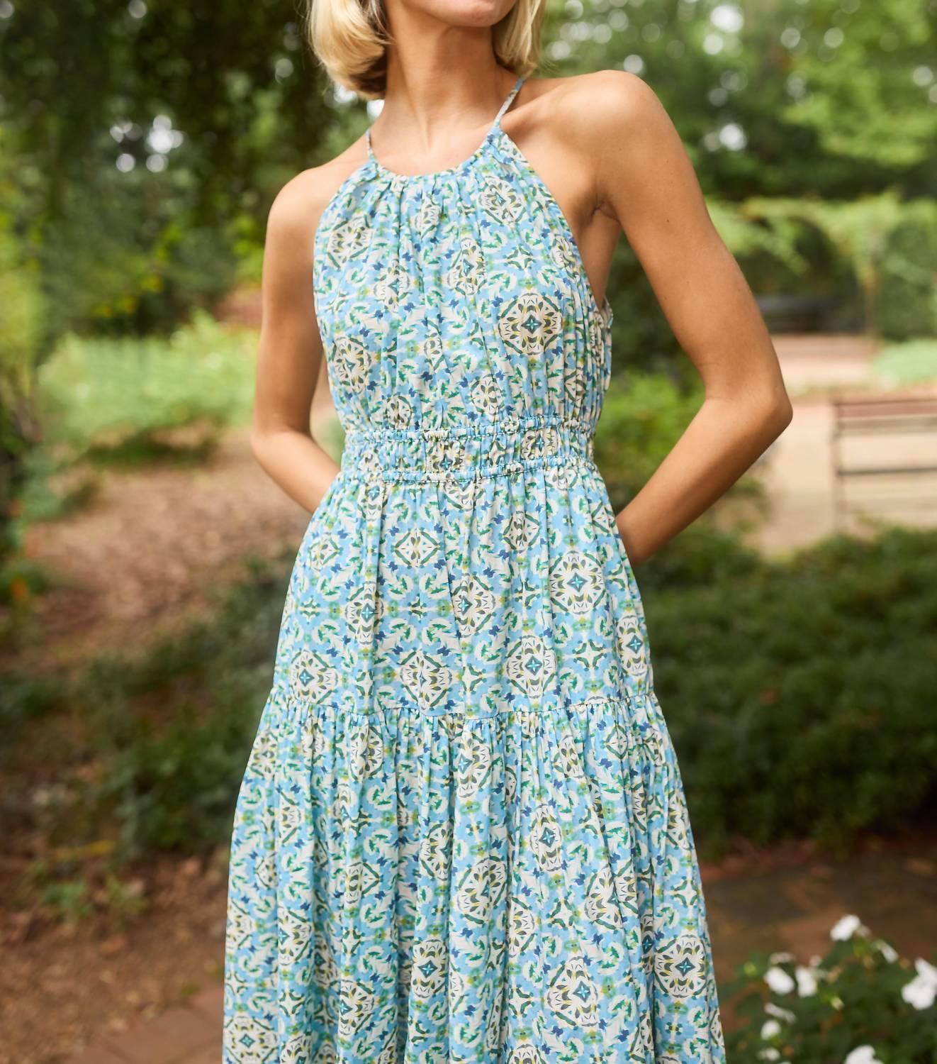 Haven Halter Neck Maxi Dress