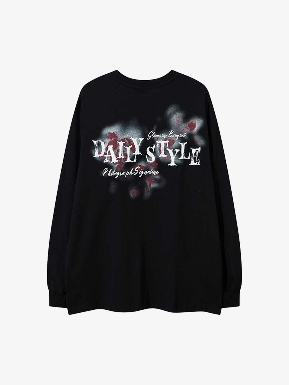 Long Sleeve Butterfly Script