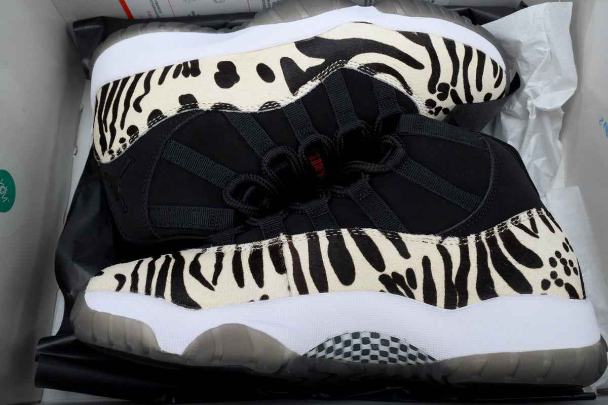 Custom Air Jordan 11 Retro 'Animal Instinct' AR0715-010 SneakerNational