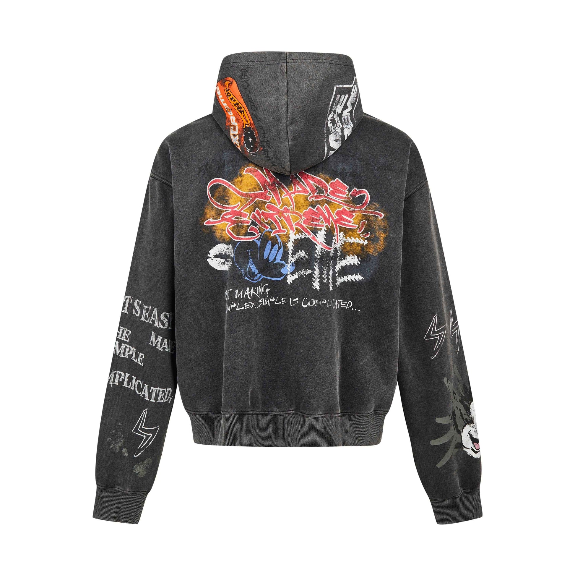 Grunge Graffiti | Full-Zip Hoodie