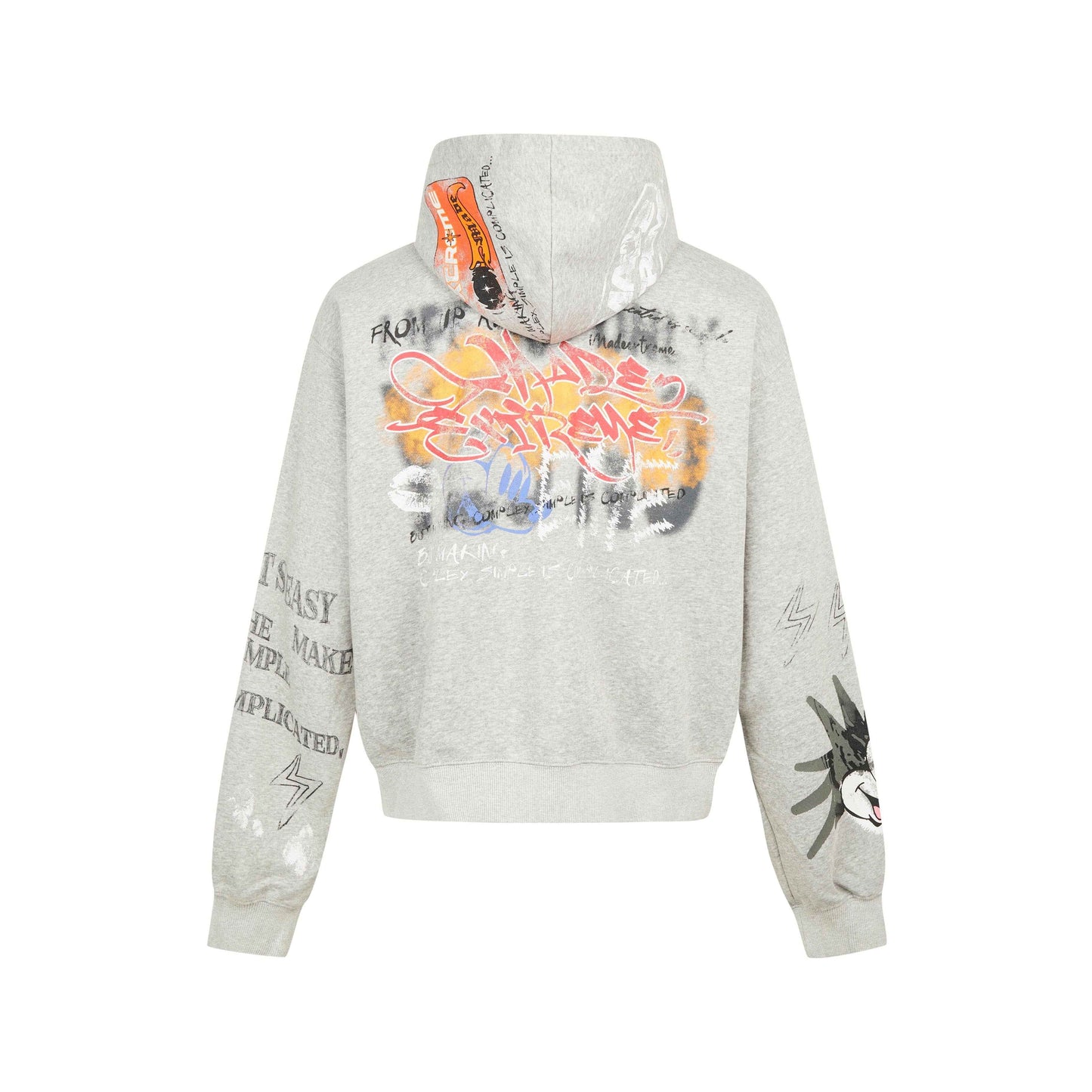 Grunge Graffiti | Full-Zip Hoodie