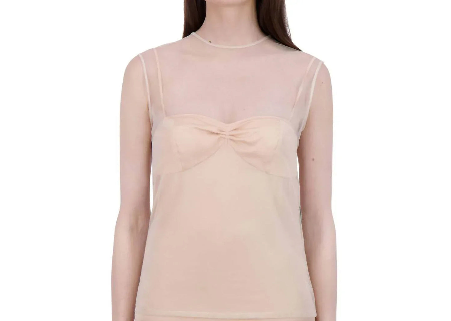 Gilded Fairy Crew Neck Tulle Top