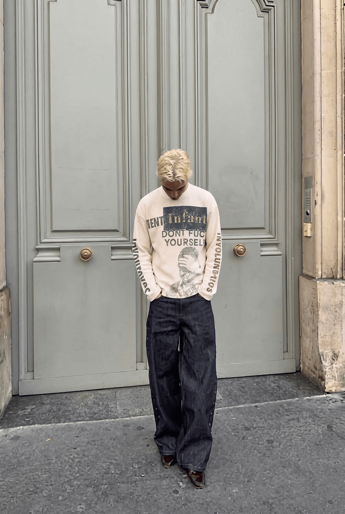 Long Sleeve Retro Portrait Classic