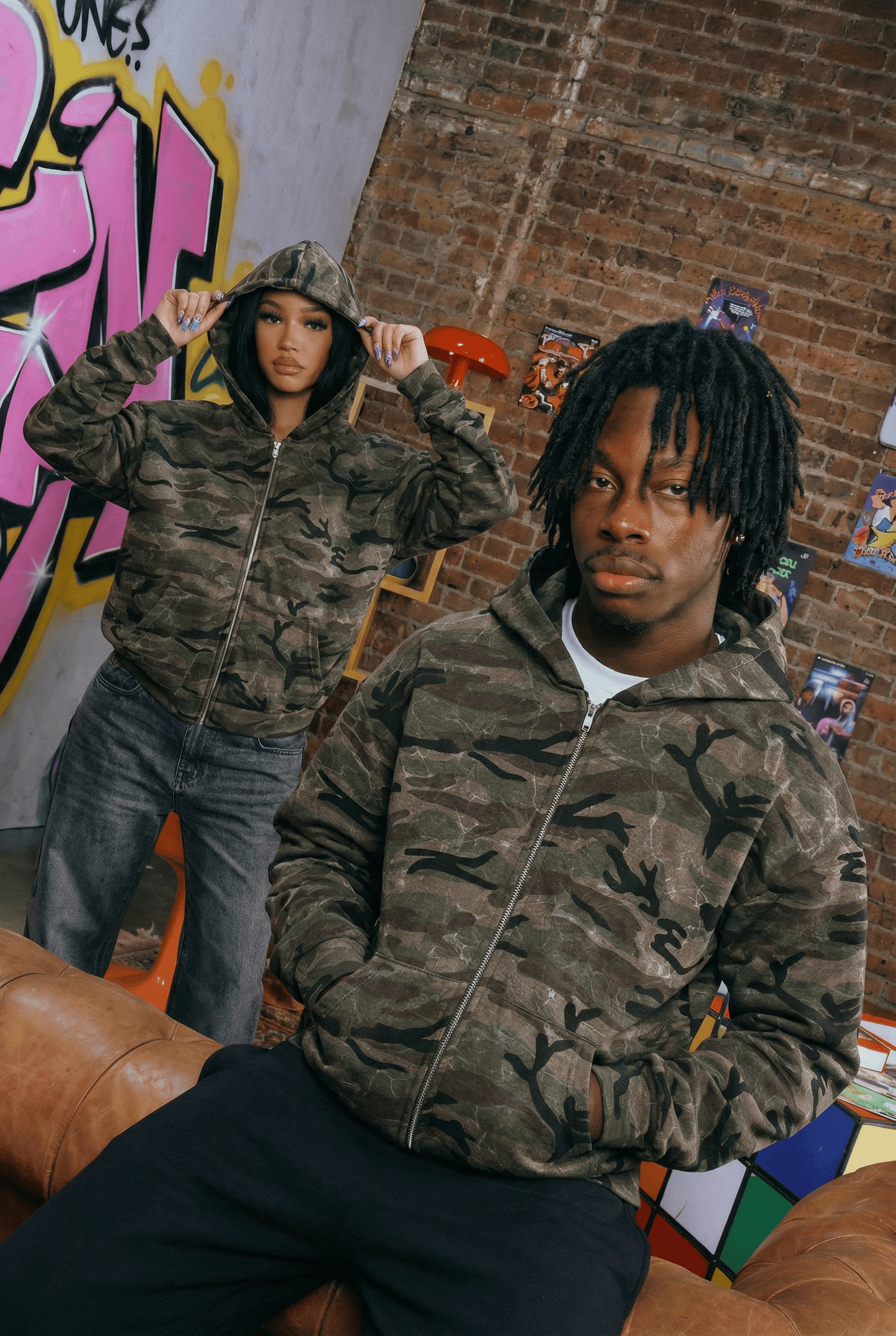 Zip Up Hoodie Koam