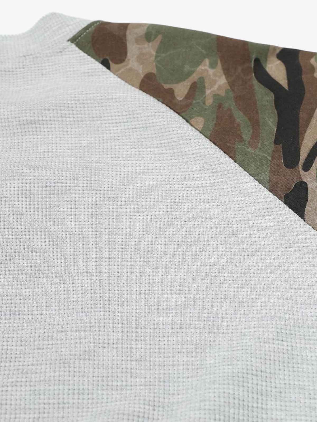 Long Sleeve Camo Raglan