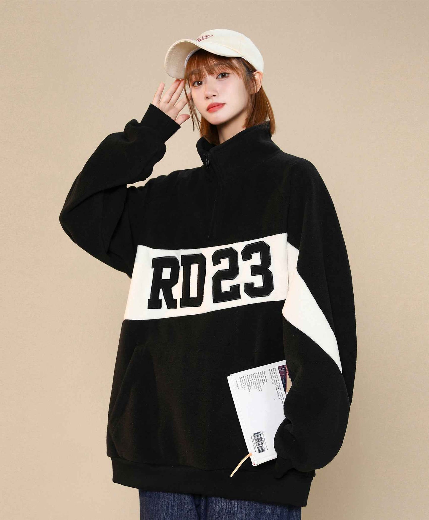 Women's RD23 Quarter Zip Up Sweatshirt