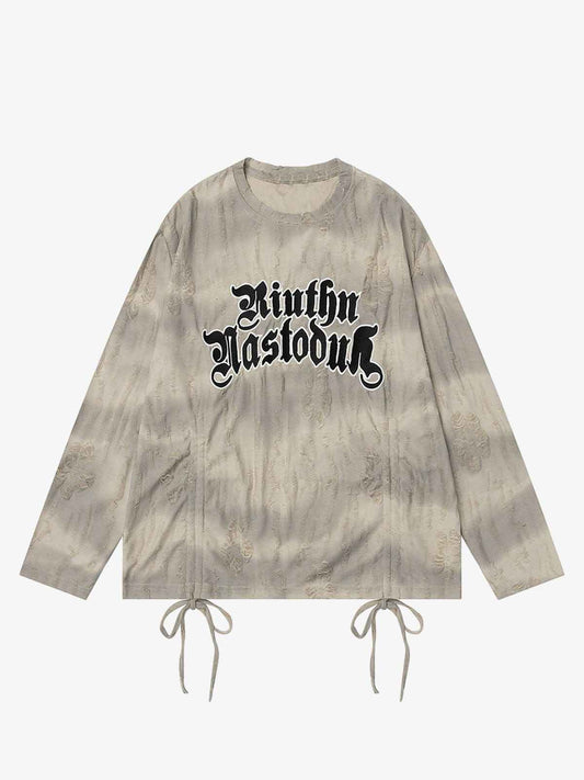 Long Sleeve Lazy String