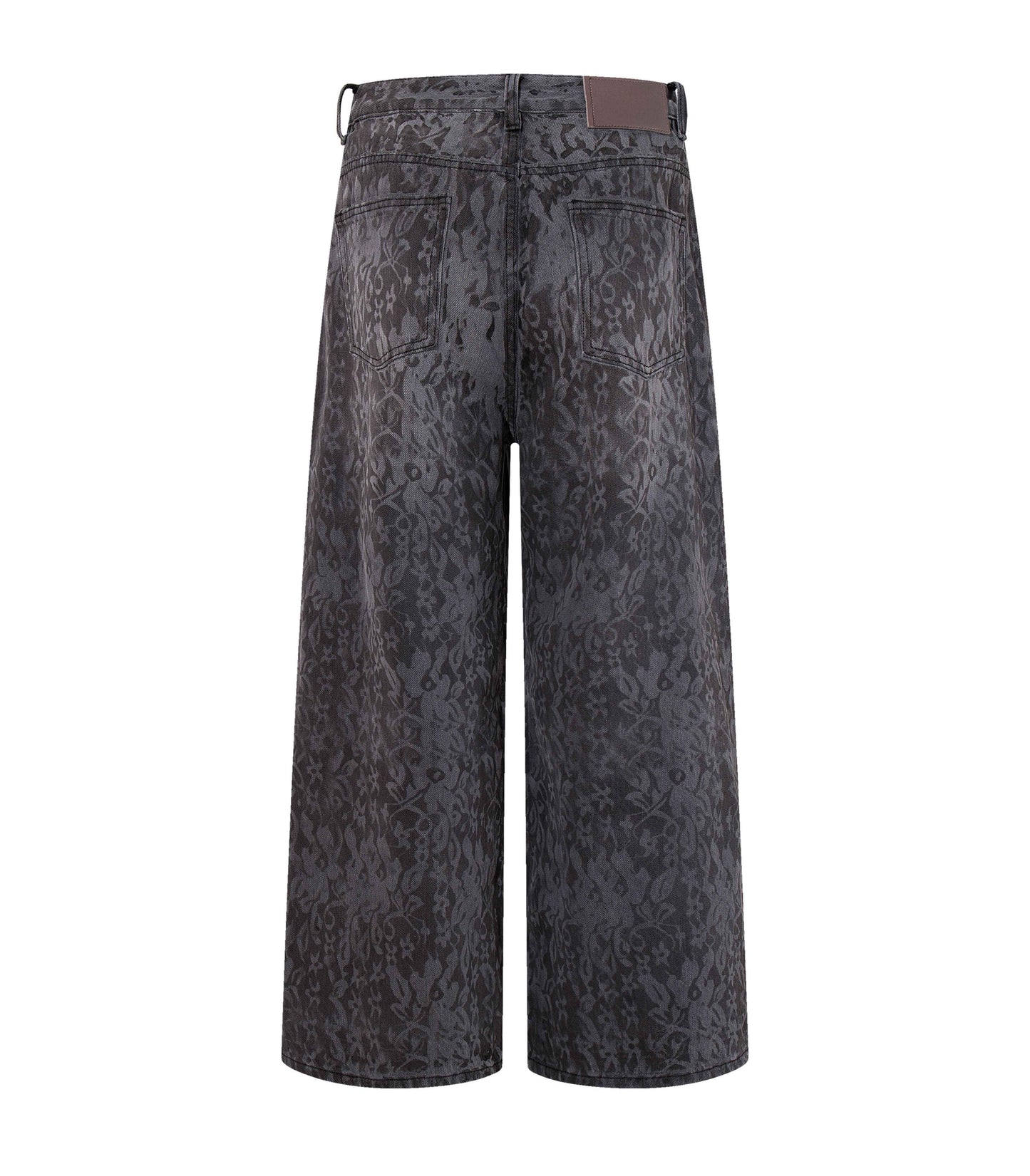 NOIR FLORAL DENIM